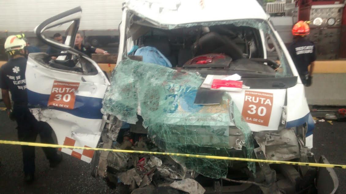 Deja Dos Muertos Y Una Decena De Heridos Accidente Sobre La México ...