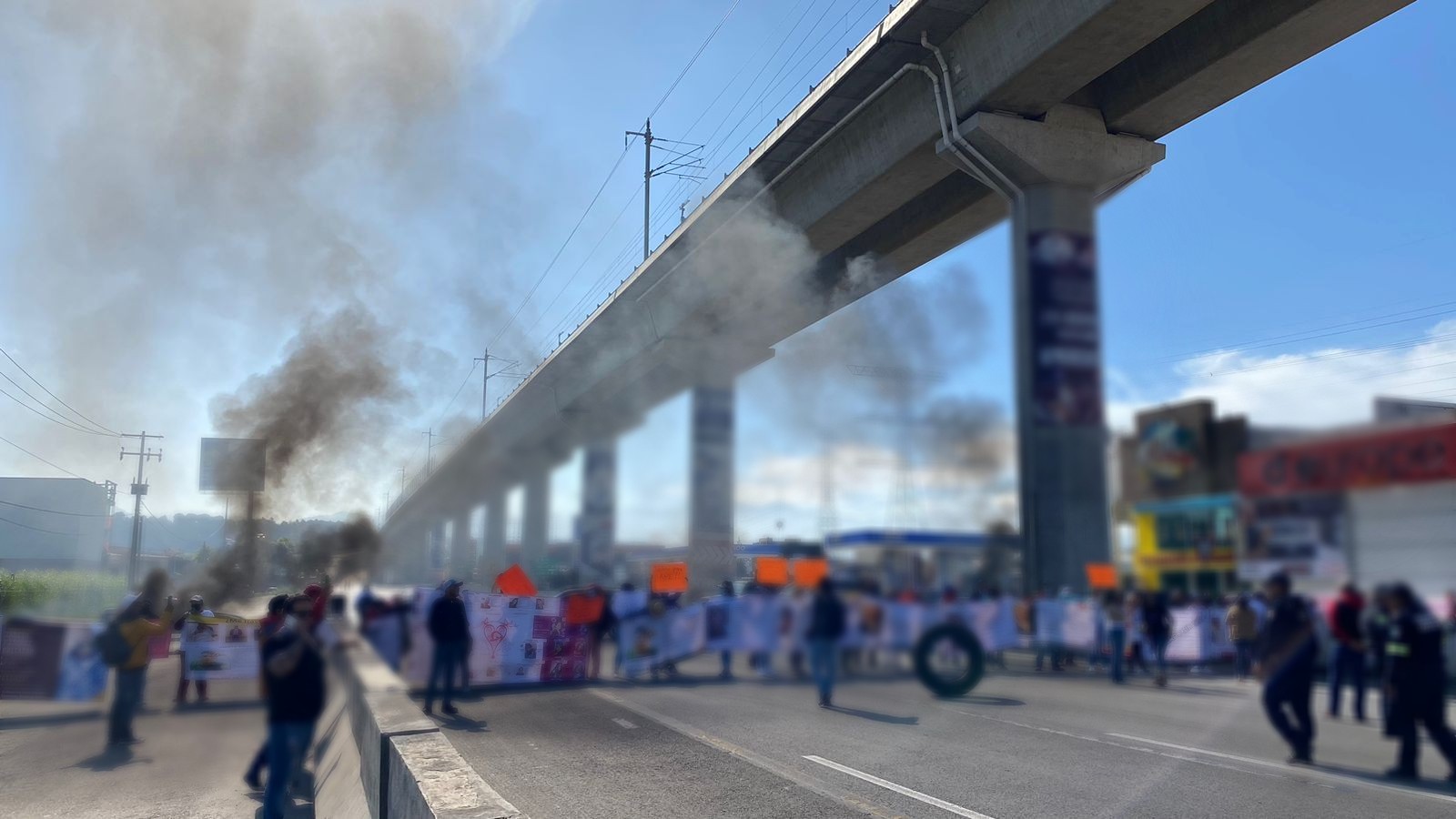 Retiran Bloqueo De La M Xico Toluca Tras M S De Dos Horas De Protesta