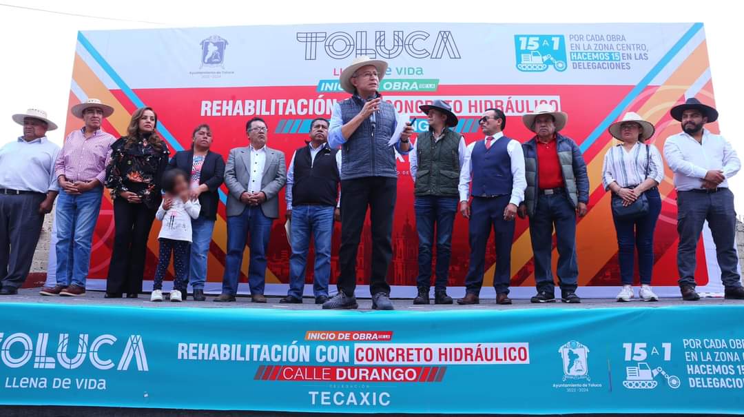 Realiza Ayuntamiento De Toluca Obras En Las Delegaciones Del