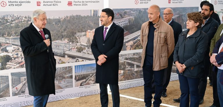 Recorre Amlo Junto A Delfina Y Batres Obras Del Tren M Xico Toluca