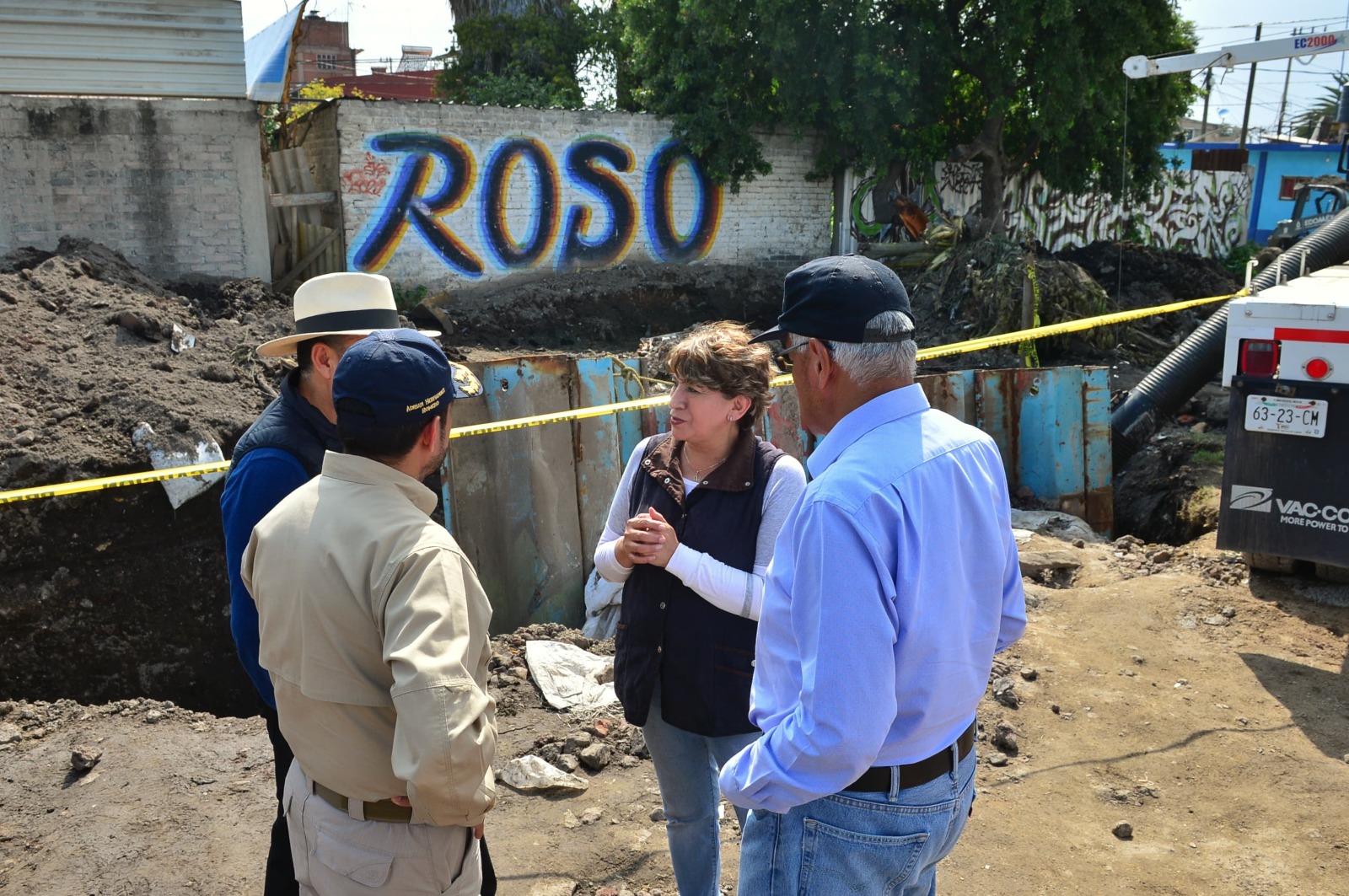 Delfina G Mez Realiza Cuarta Supervisi N De Trabajos Para Atender