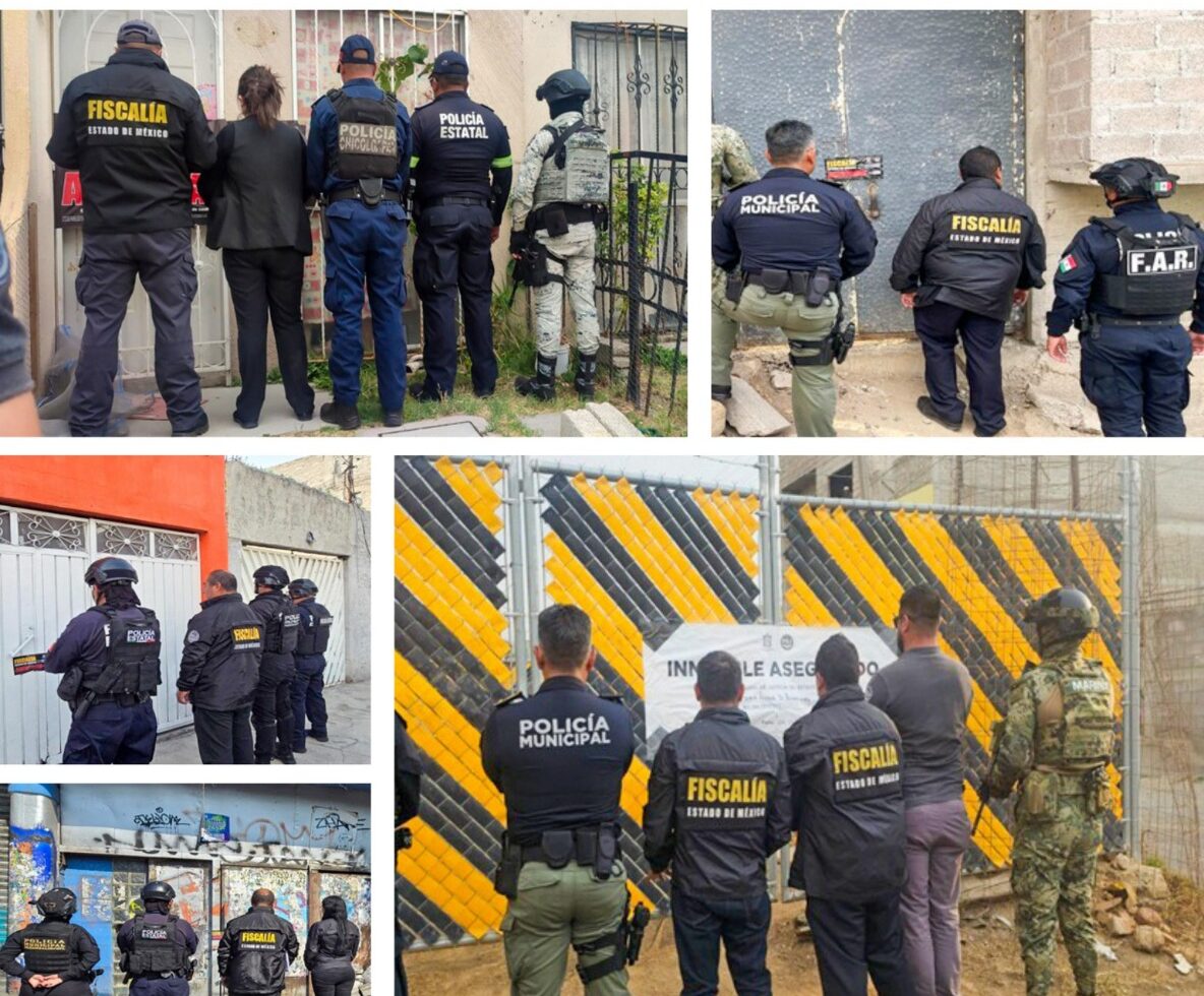 Recupera Fiscalía Edomex 17 inmuebles en la zona oriente con denuncia por despojo