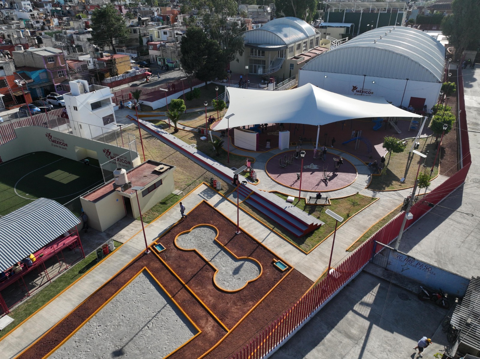 Invierten más de 67 mdp en nuevos espacios deportivos de Teoloyucan, Tepotzotlán y Lerma