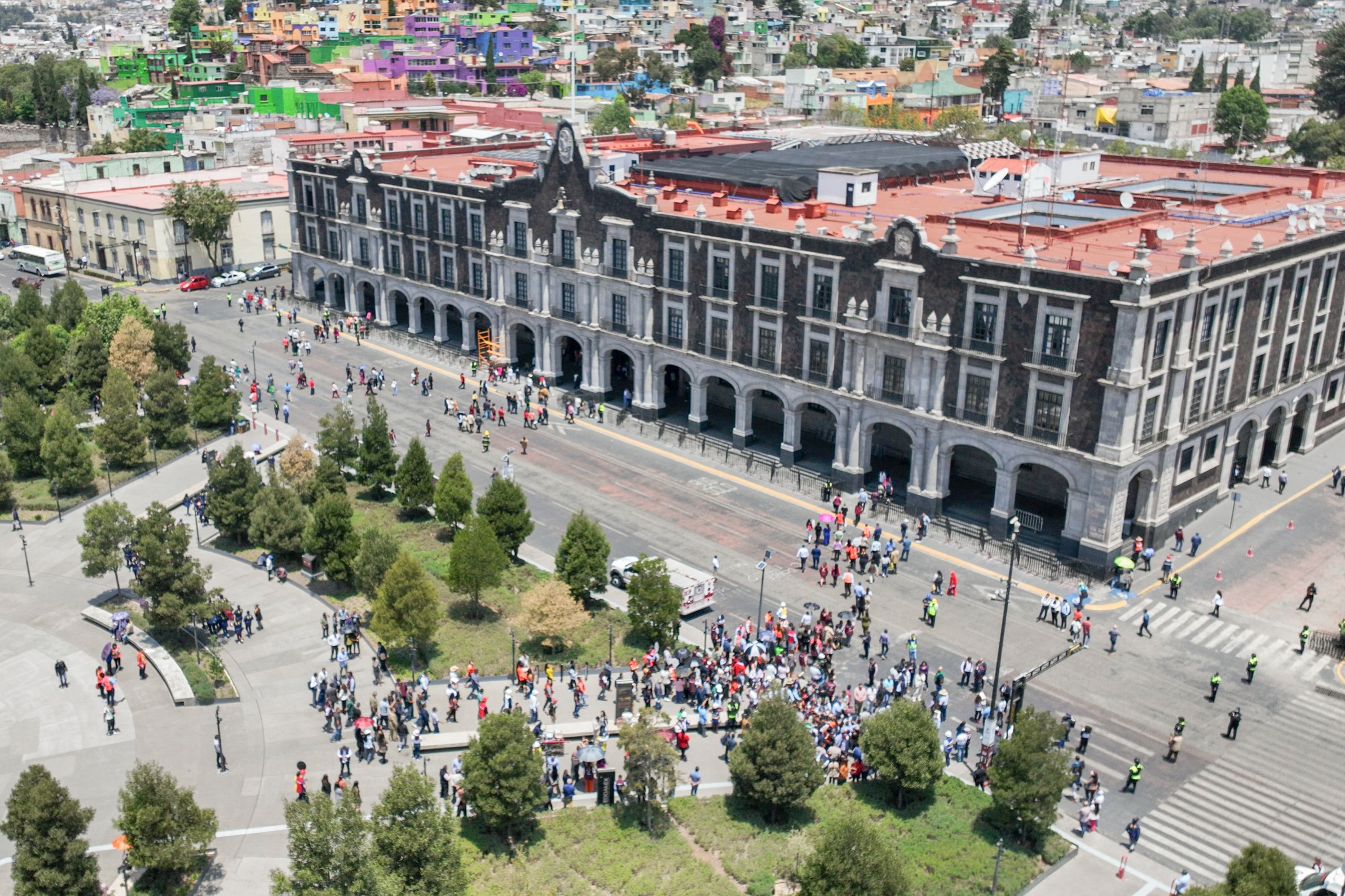 Activa Edomex 10 mil altavoces con éxito en Primer Simulacro Nacional 2025; se reporta saldo blanco