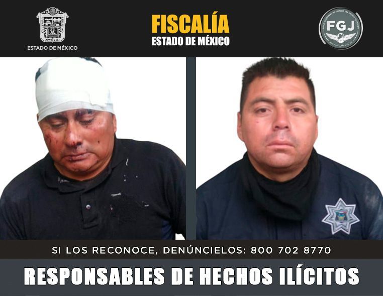 Sentencian a 43 años de prisión a mandos de la Policía de Tequixquiac por homicidio
