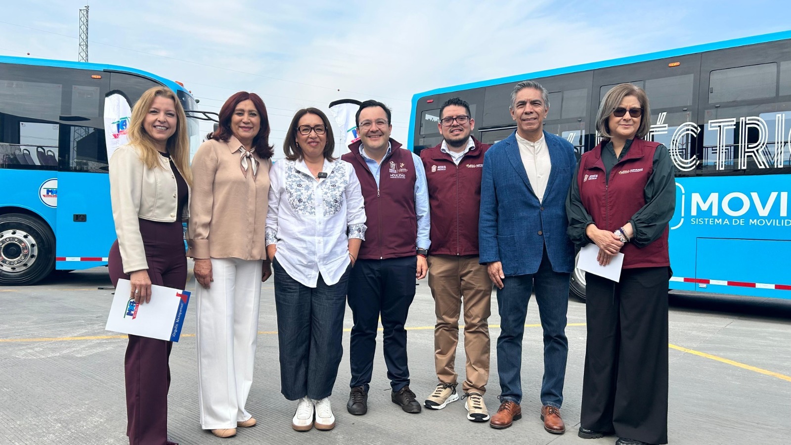 Arrancan pruebas operativas de autobuses eléctricos del Mexibús Línea IV en Tecámac