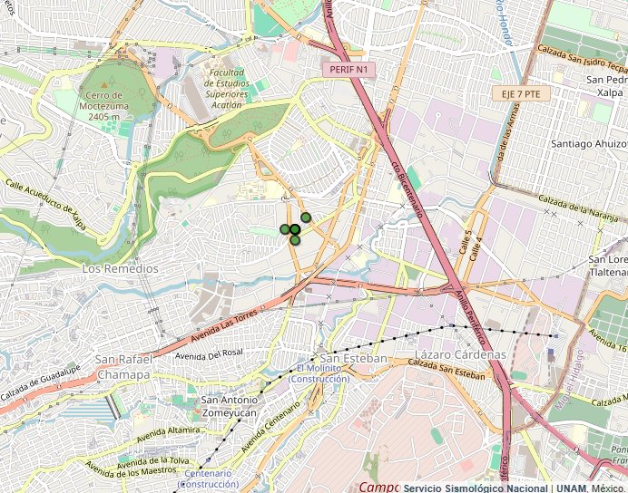 Seis microsismos sacuden Naucalpan esta madrugada