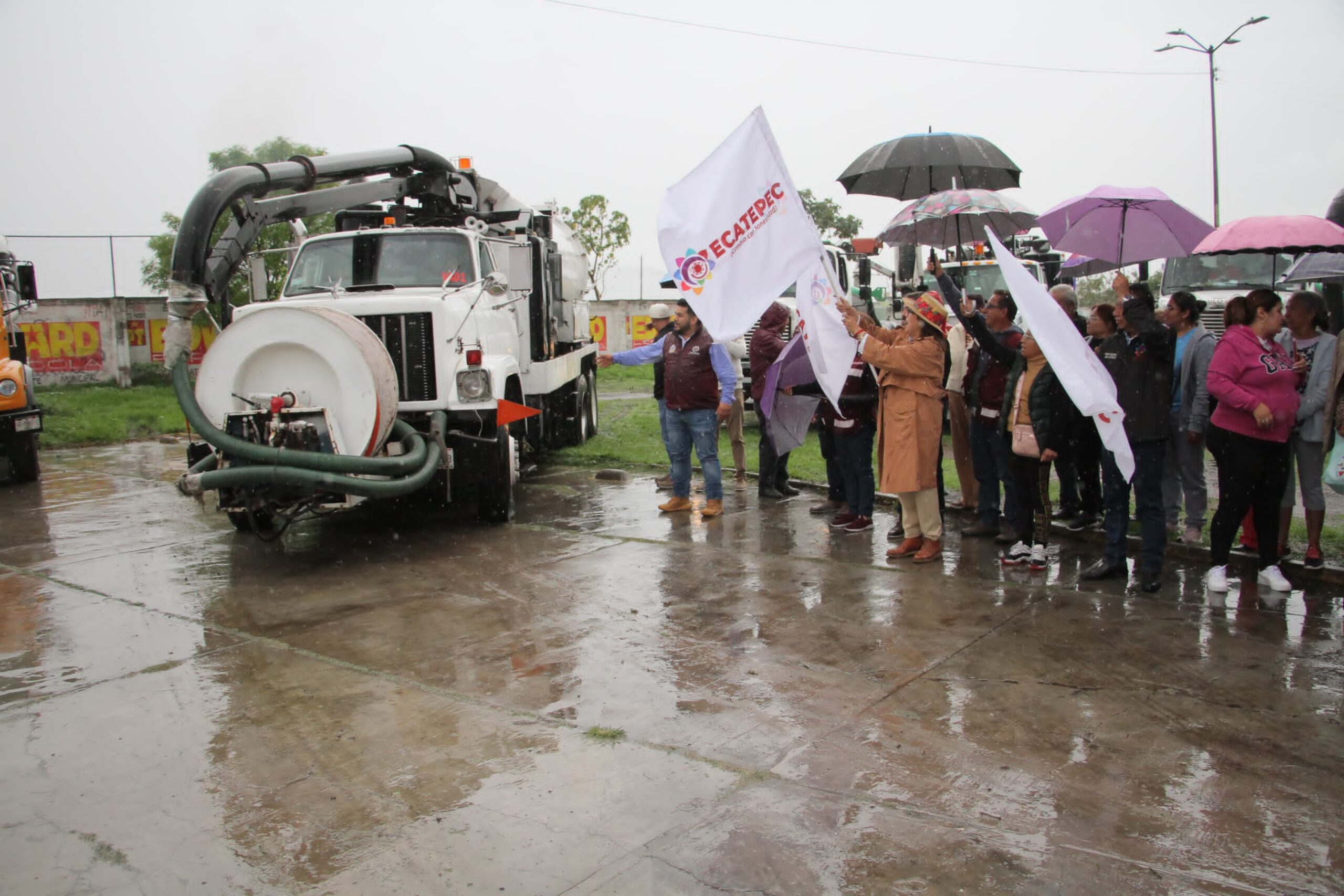 Ecatepec pone en marcha Programa de Desazolve 2025; atenderán 10 colonias prioritarias