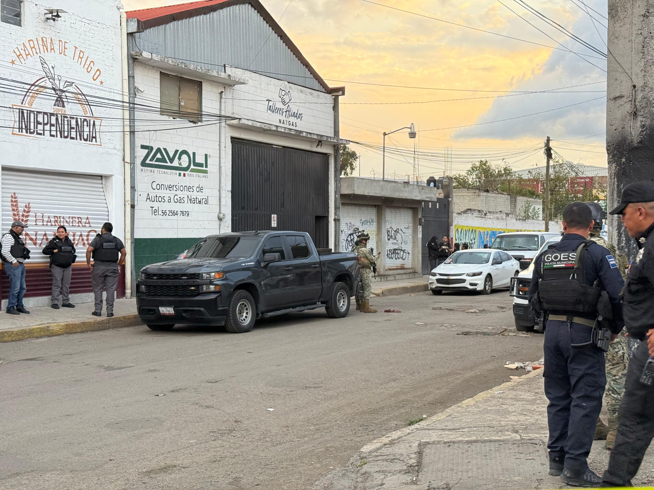 Policía de Ecatepec localiza centro de monitoreo clandestino en bodega de Venta de Carpio