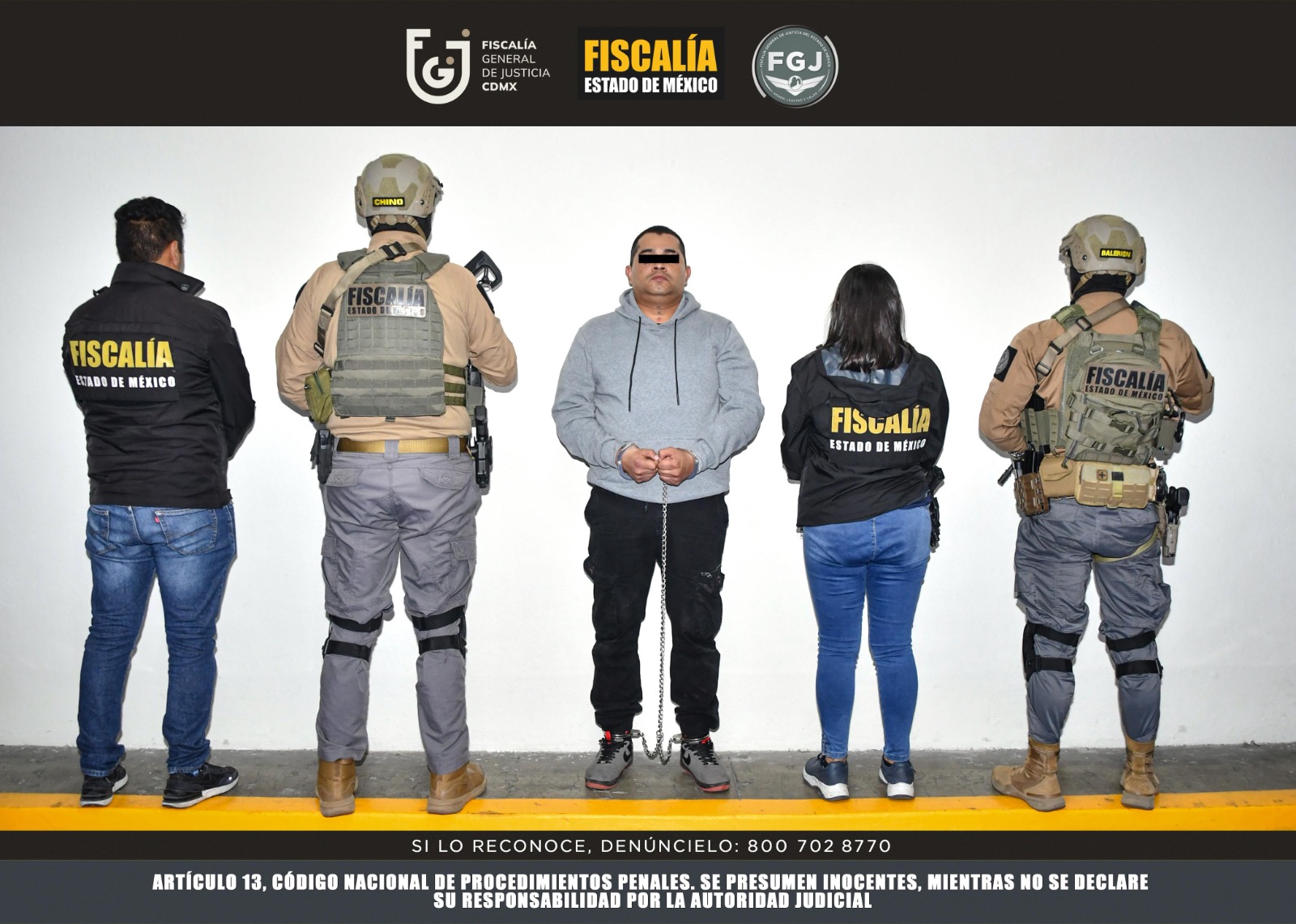 Detienen a líder criminal involucrado con despojos en Ecatepec y Tecámac