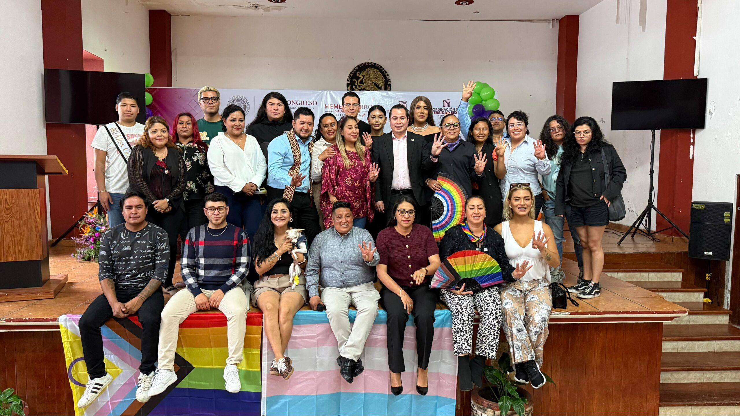 Reconocen propuesta de ley de derechos de la comunidad LGBTTTIQNB+