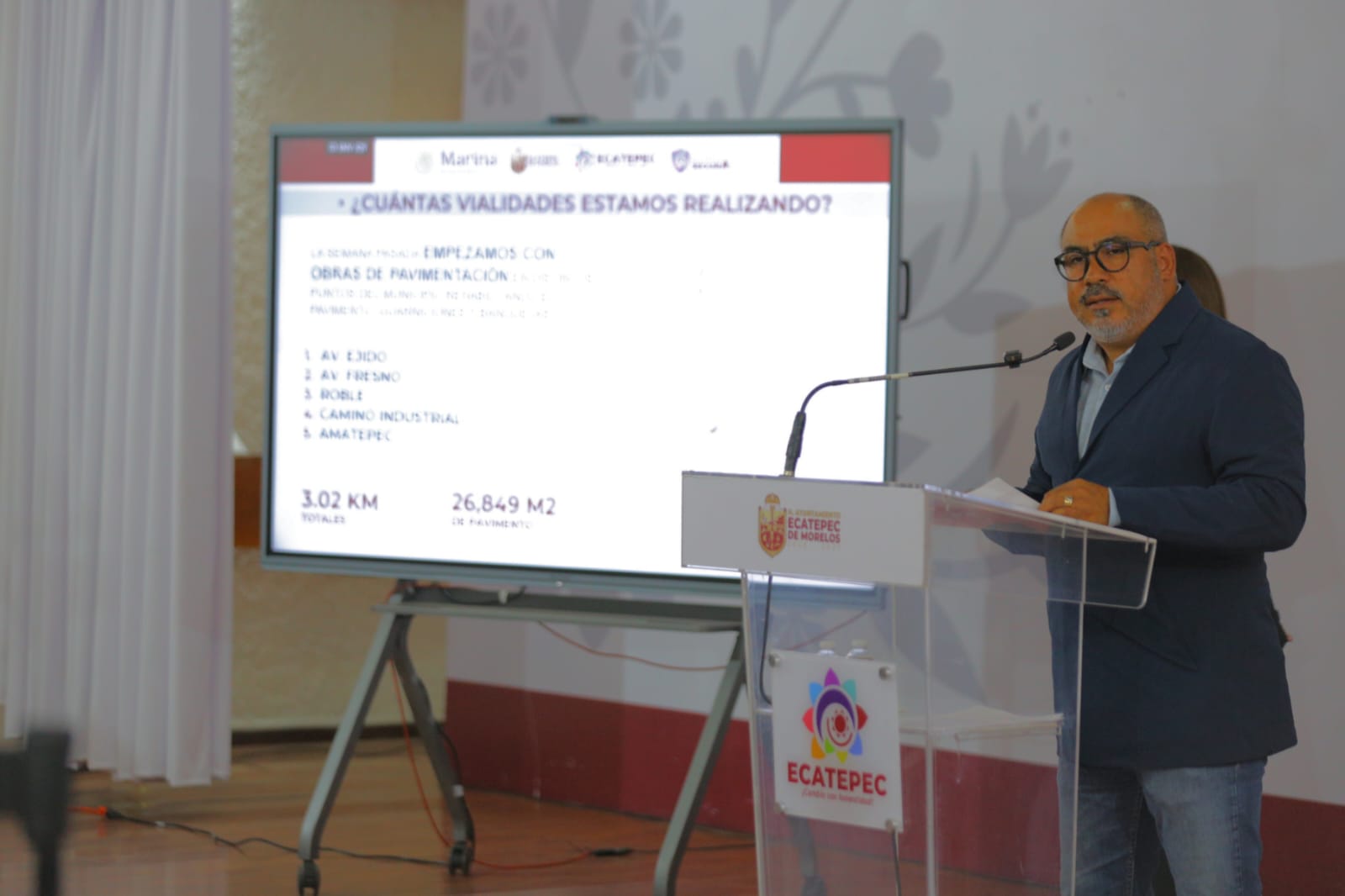 Avanza recuperación de vialidades en Ecatepec