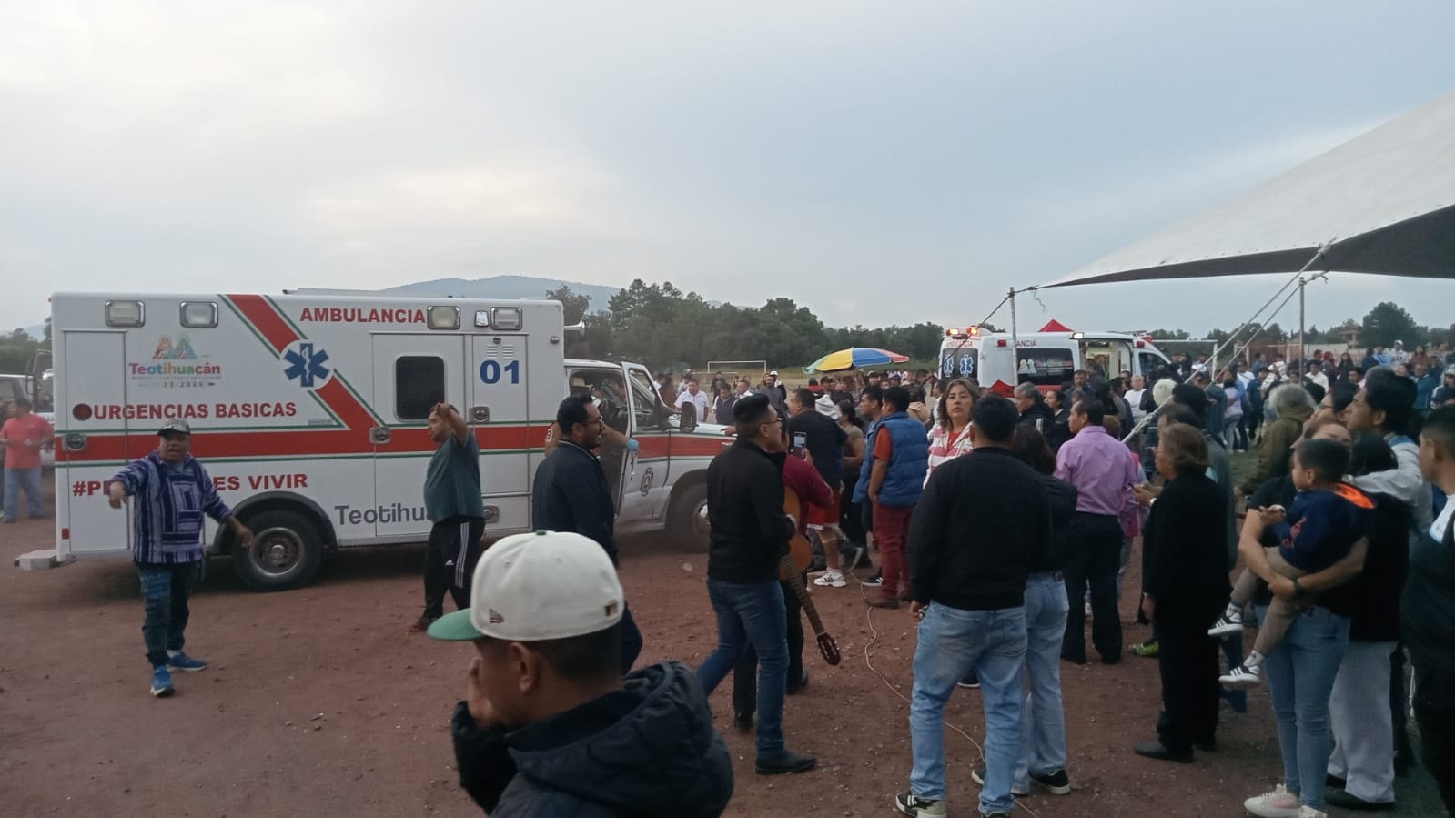 Accidente con pirotecnia deja 28 lesionados en Teotihuacán