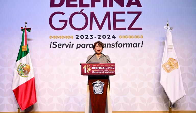 Rendirá Delfina Gómez su segundo informe de labores el 22 de septiembre