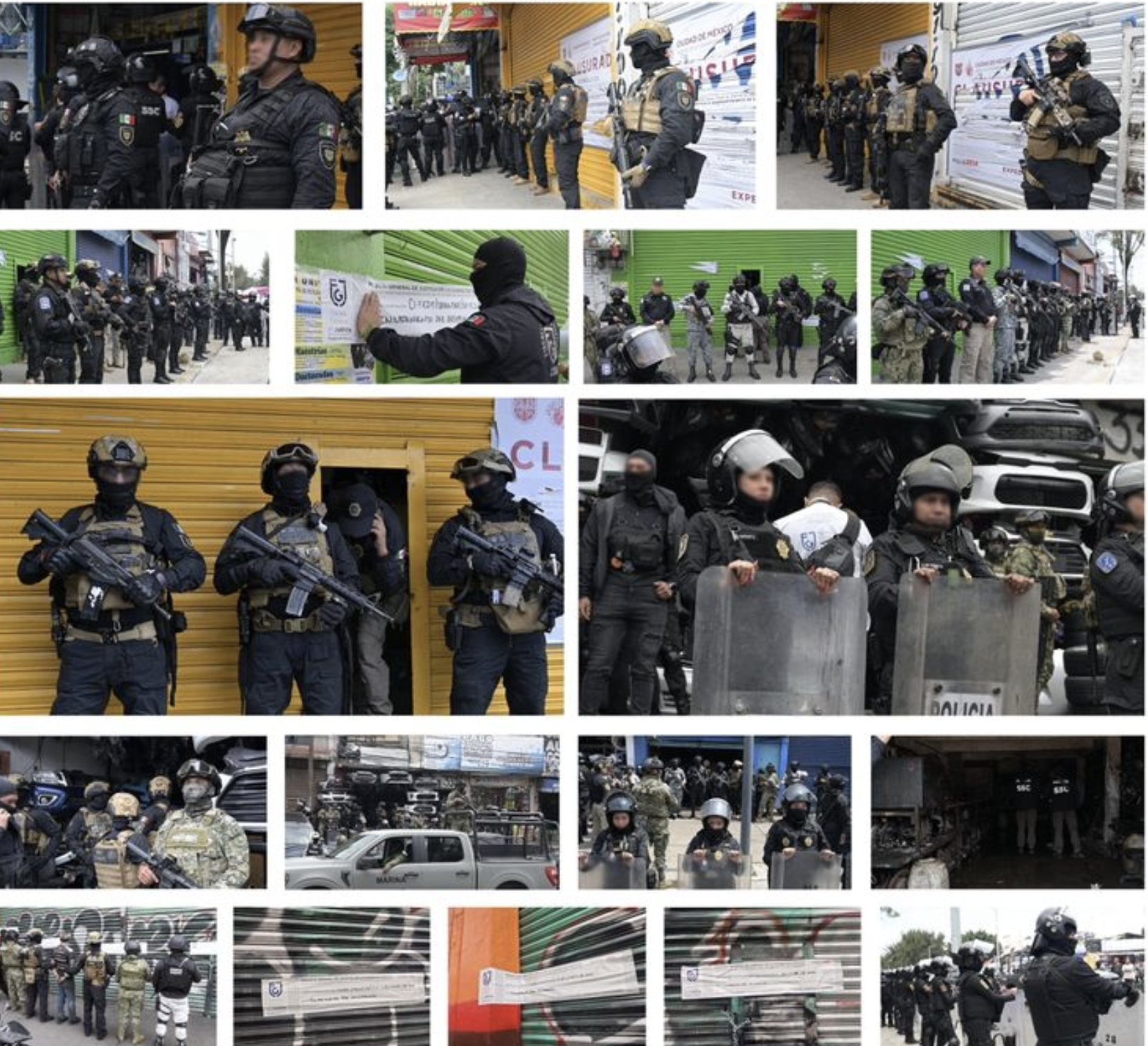 Decomisan más de 12 mil toneladas de autopartes en Operativo Fortaleza en Edomex y CDMX