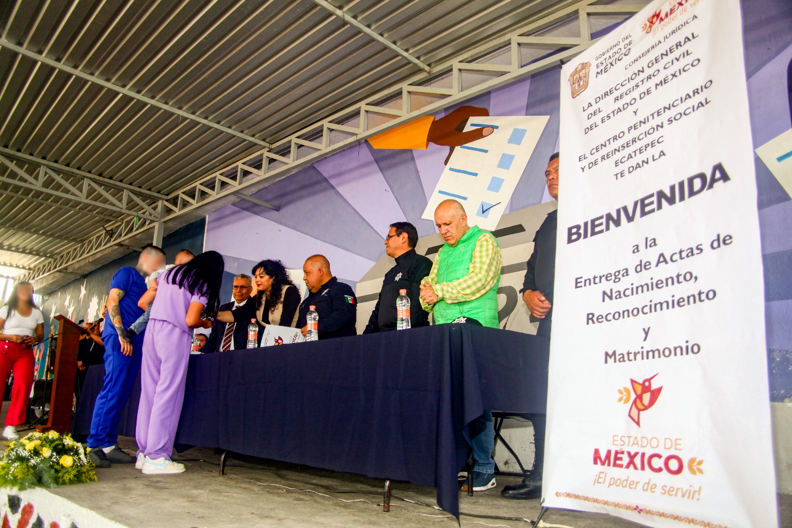 Emprenden programa para regularizar estado civil de personas privadas de la libertad