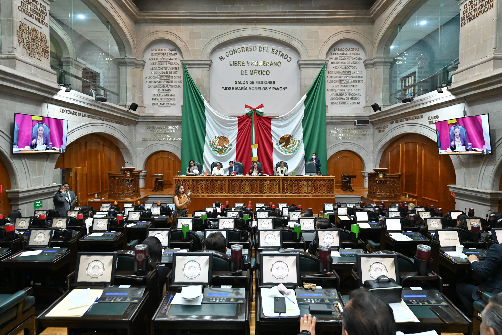 Donan legisladores del Congreso Edomex su salario para damnificados en Veracruz, Hidalgo y Puebla