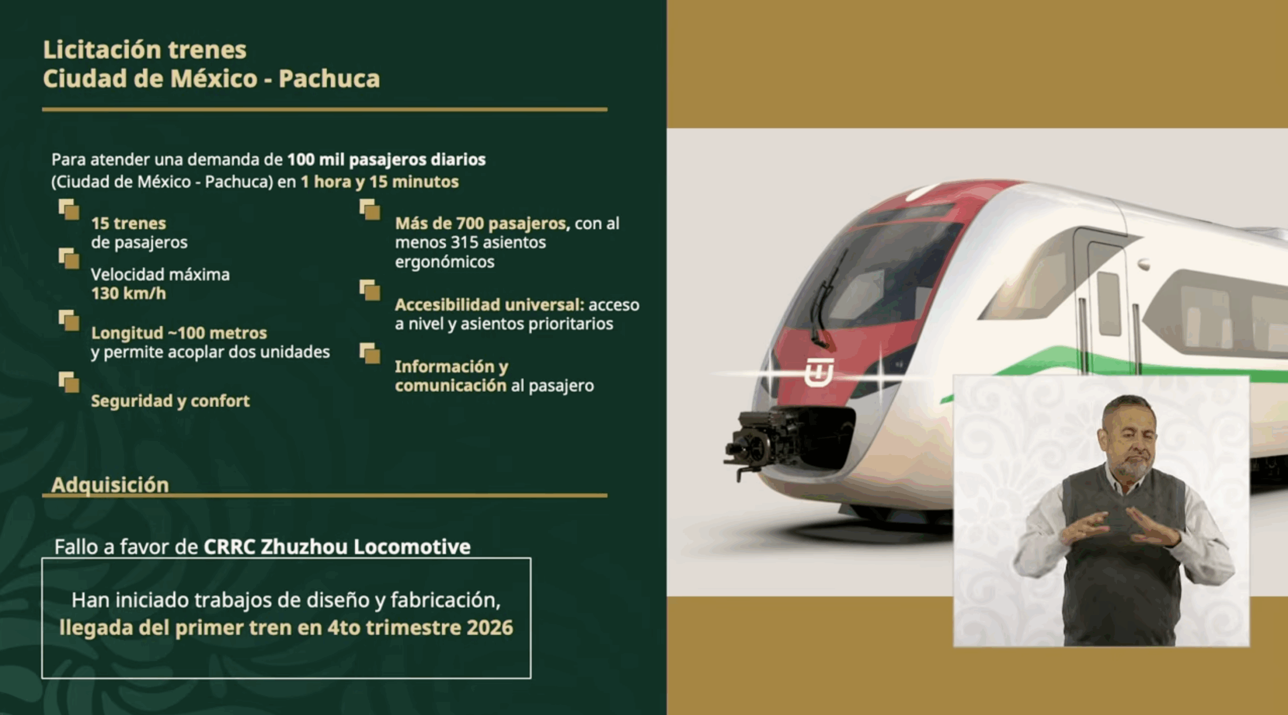 Pagados 5 mil mdp para liberar el derecho de vía de los trenes México-Pachuca y México-Querétaro