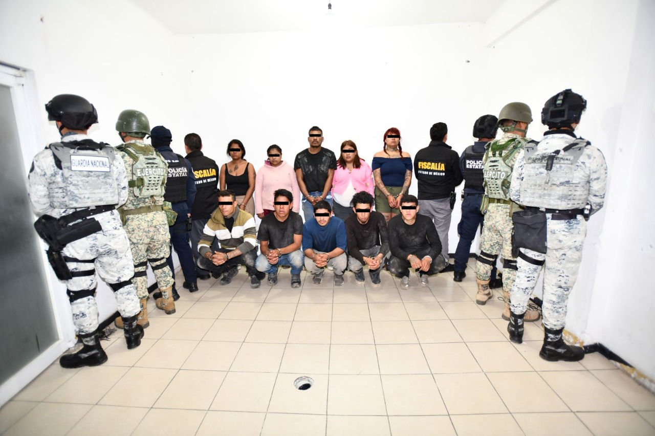 Capturan en operativo a 10 miembros de la Familia Michoacana en Villa de Allende