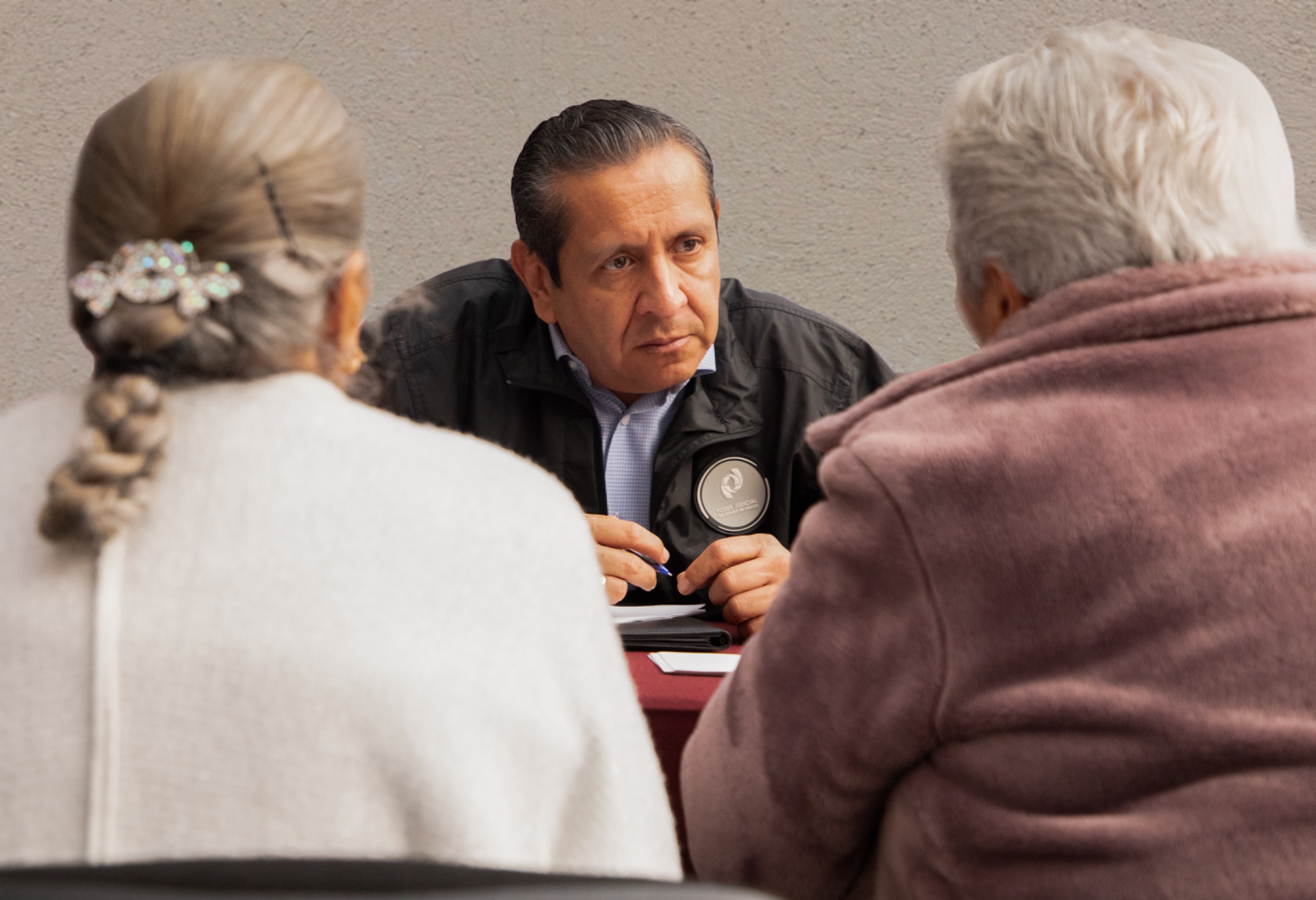 Replica Héctor Macedo las Audiencias Ciudadanas para el Poder Judicial