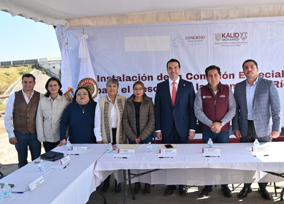 Se suma Congreso mexiquense a rescate de la cuenca y el río Lerma