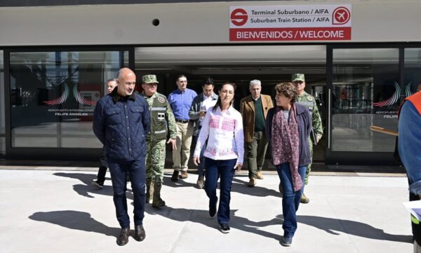 En Semana Santa estará listo el Tren Suburbano que llegará al AIFA