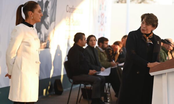 Sheinbaum reconoce a Delfina Gómez por reducción de incidencia delictiva en Edomex, pero señala que aún falta mucho por hacer