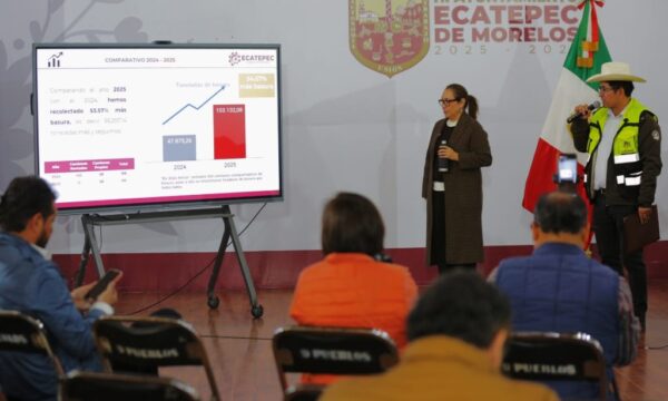 Habrá recolección nocturna de basura en 87 colonias de Ecatepec