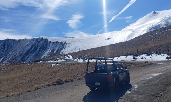 Despliega Gobierno municipal operativo de alta montaña en el Nevado de Toluca