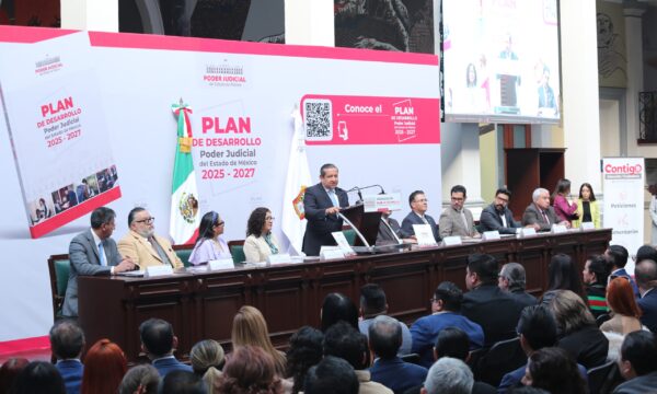 Poder Judicial Edomex presentó su Plan de Desarrollo 2025-2027