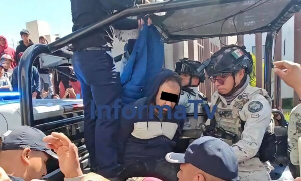 Detiene Guardia Nacional a presunto responsable de atropellar a padre e hija en San Mateo Atenco