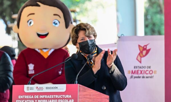 Las medidas en escuelas son para prevenir, no hay que alarmarse con el sarampión: Delfina Gómez