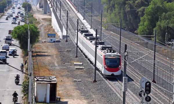 Antes de Semana Santa estará listo el ramal del  tren al AIFA: Sheinbaum