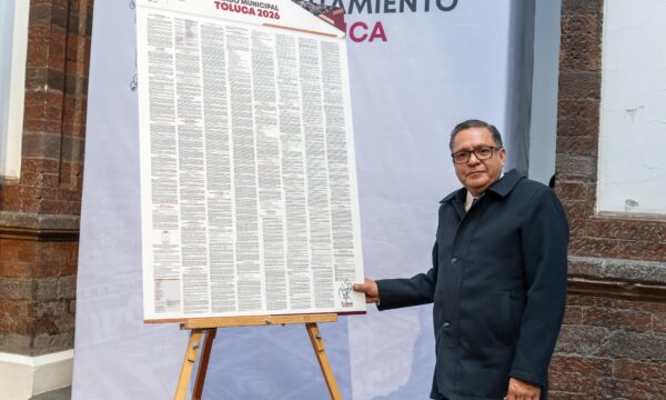 Presenta Ricardo Moreno  las principales modificaciones al Bando Municipal de Toluca 2026