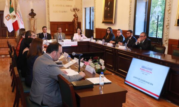 Instalan  Junta de Coordinación entre los órganos que integran el Poder Judicial del Estado de México