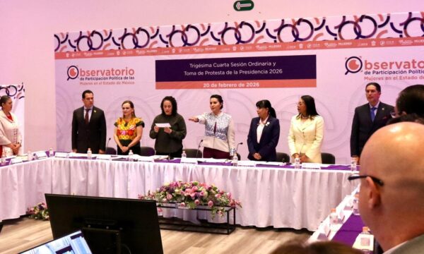 Asume Arlen Siu Jaime presidencia del Observatorio de Participación Política de las Mujeres en Edomex