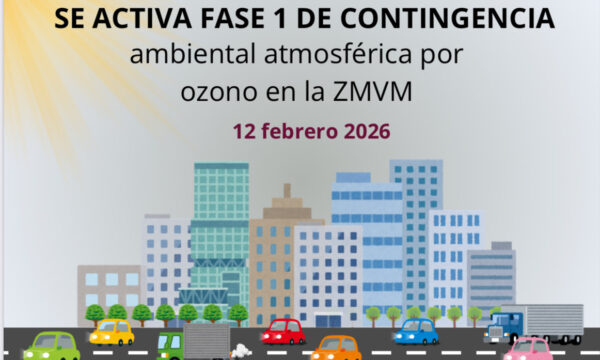 Activan contingencia ambiental en ZMVM; Hoy No Circula para engomado 9 y 0, este viernes