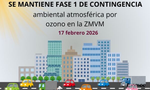 Se mantiene contingencia ambiental en ZMVM; Hoy No Circula para placas 7 y 8, este martes