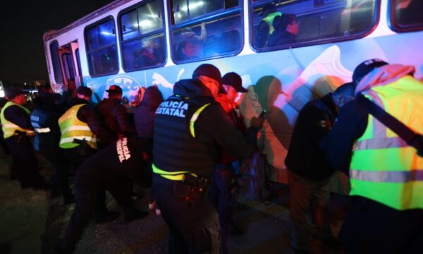 Implementa Almoloya de Juárez operativos de seguridad en el transporte público