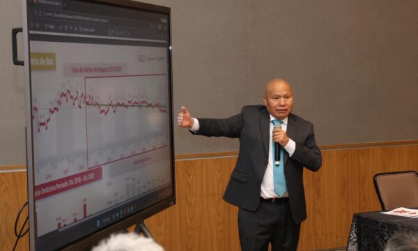 Logra Tlalnepantla menor incidencia delictiva en una década, subraya Raciel Pérez