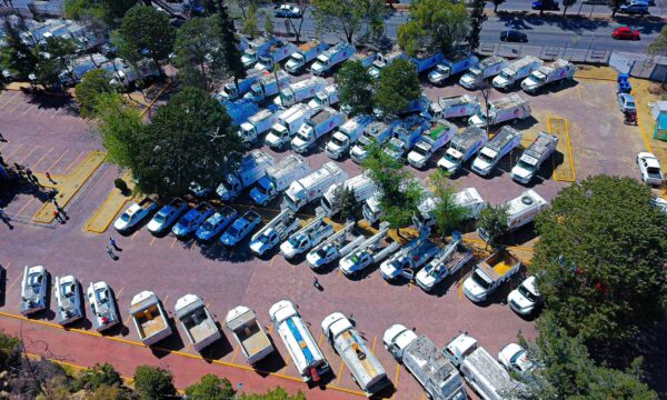 Renueva Naucalpan el parque vehicular de servicios públicos