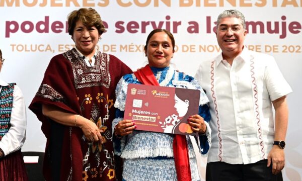Arranca dispersión del apoyo del programa Mujeres con Bienestar en Edomex