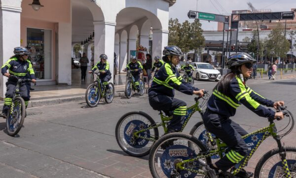Crea Gobierno de Toluca cuerpo de patrullaje ciclista de proximidad