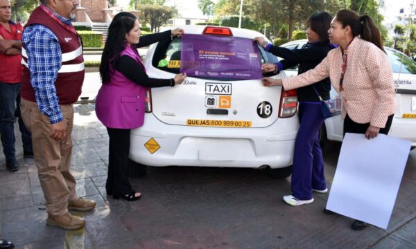 Relanza Edomex campaña “Nos Movemos Seguras” para prevenir el acoso sexual y promover una movilidad segura de las mujeres