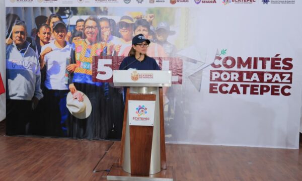 Ecatepec activa los primeros 5 mil de 13 mil Comités por la Paz