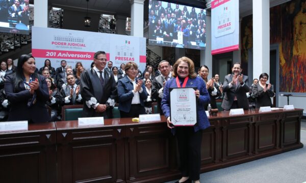 Justicia, eje del bienestar y de la confianza social en el Edomex: Delfina Gómez