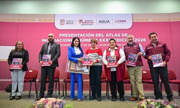 El 17 por ciento del territorio del Edomex en riesgo de inundaciones: Delfina Gómez