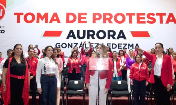 Aurora González Ledezma asume ONMPRI Edomex; promete atención, unidad y capacitación