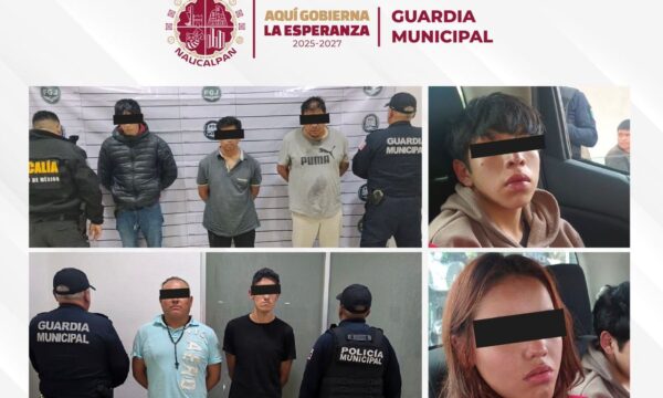 Desmantelan a banda dedicada al robo de motocicletas en Naucalpan