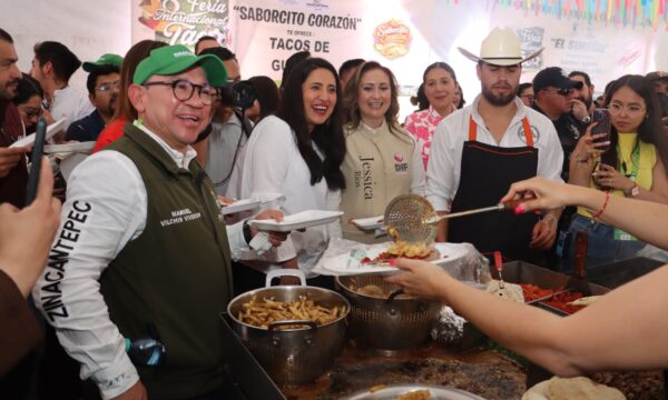 Inauguran octava Feria del Taco en Zinacantepec; se consumirán 9 toneladas de tortillas